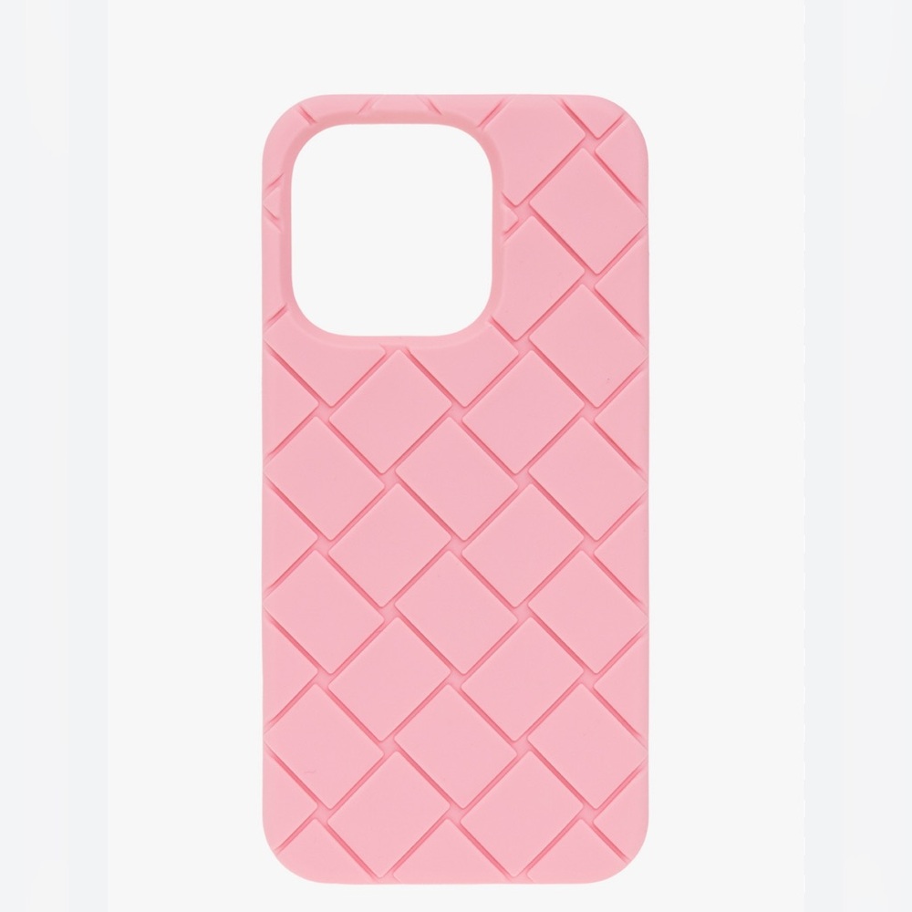 Bottega Veneta Pink IPhone 14 pro case